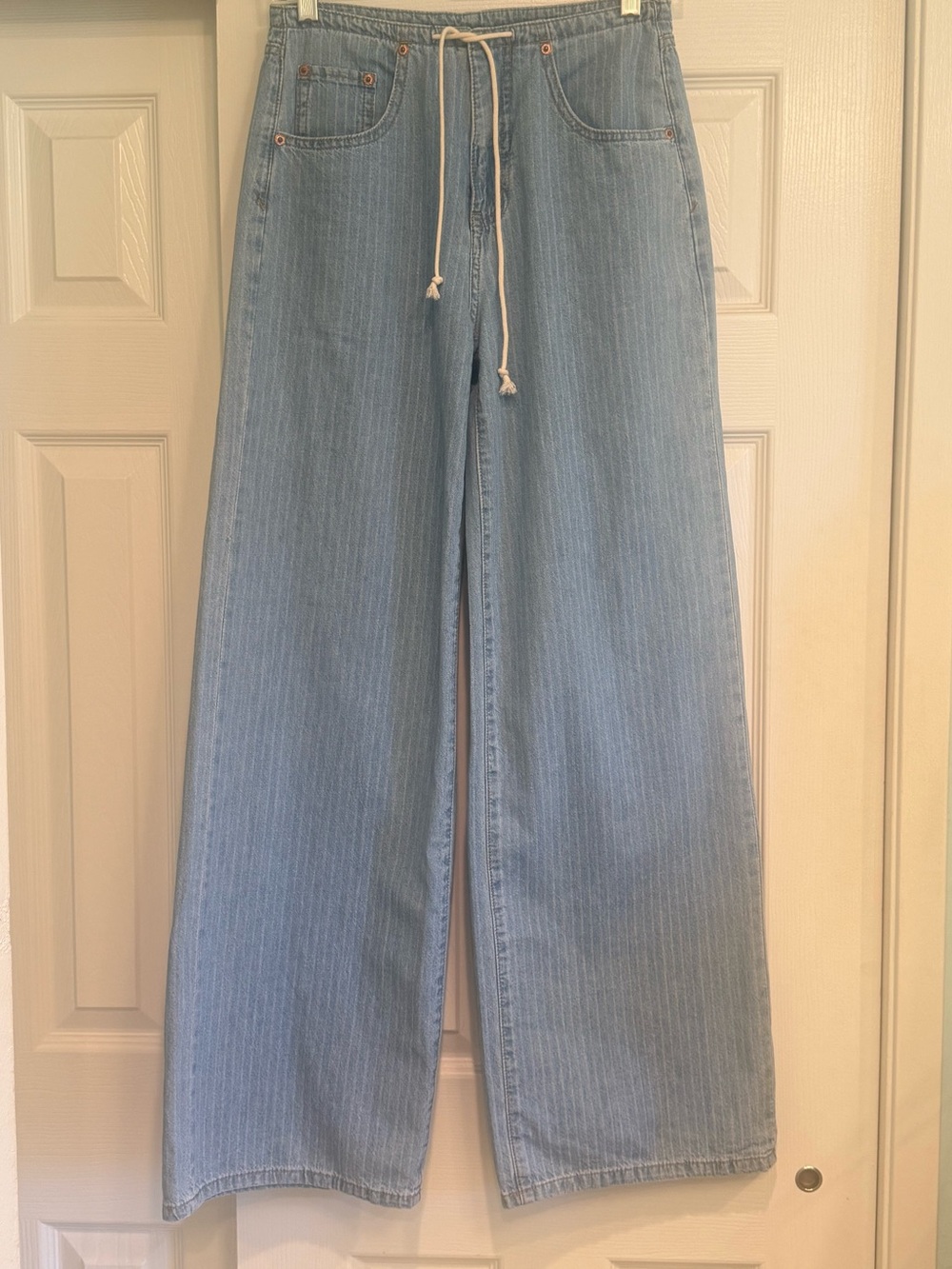 Daze denim Madison Mid Rise Wide Leg In Whimsy - Picture 3 of 6